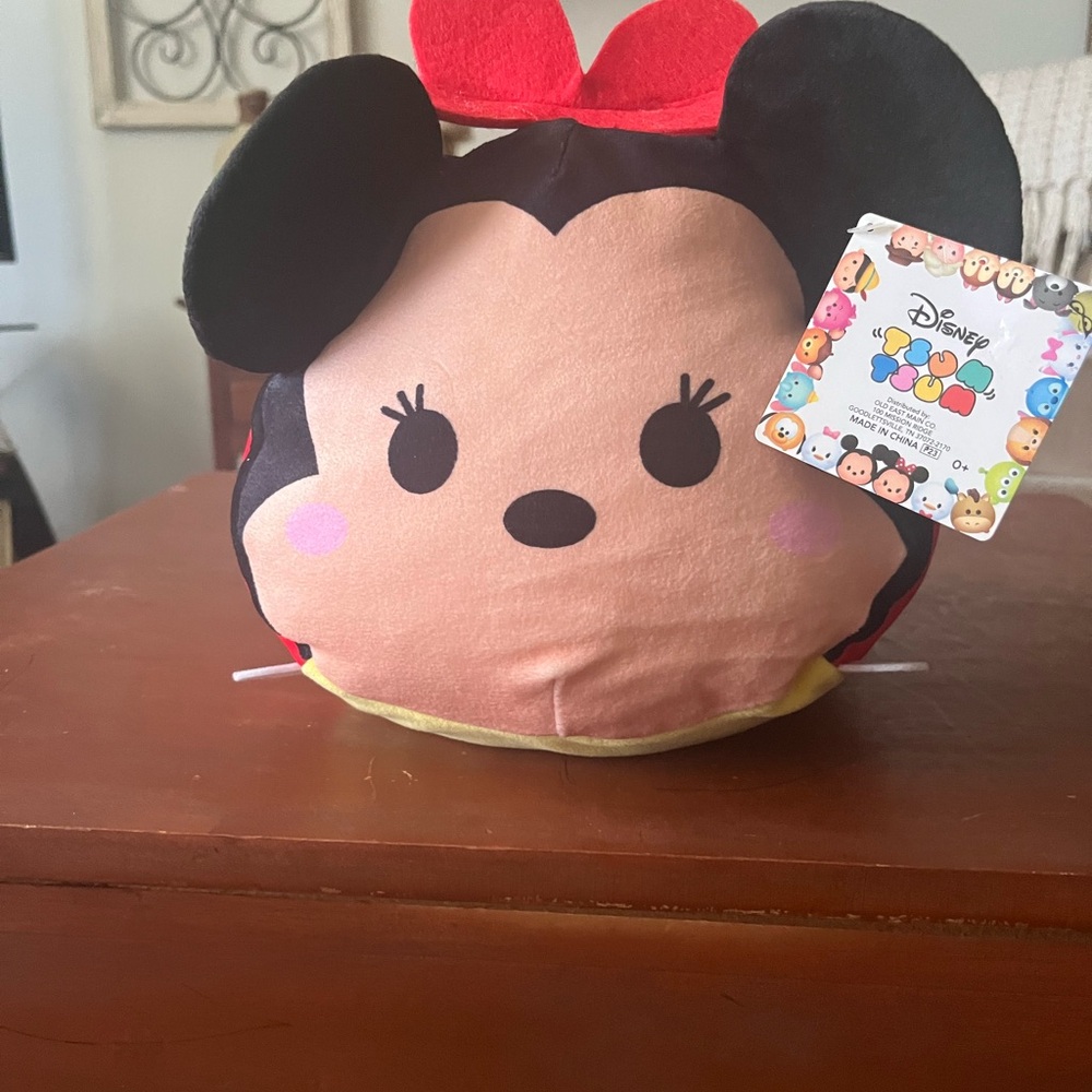 Disney Minnie Mouse Plush - Black, Red, Pink, Yellow